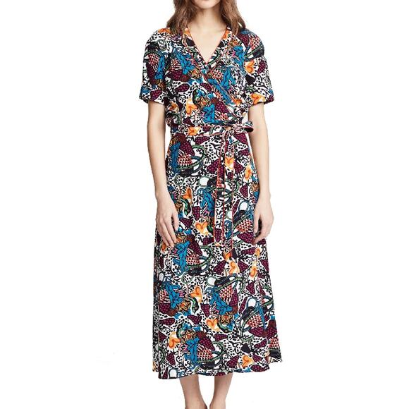 Veronica Beard Dresses & Skirts - Veronica Beard Serena Wrap Dress - Size 4